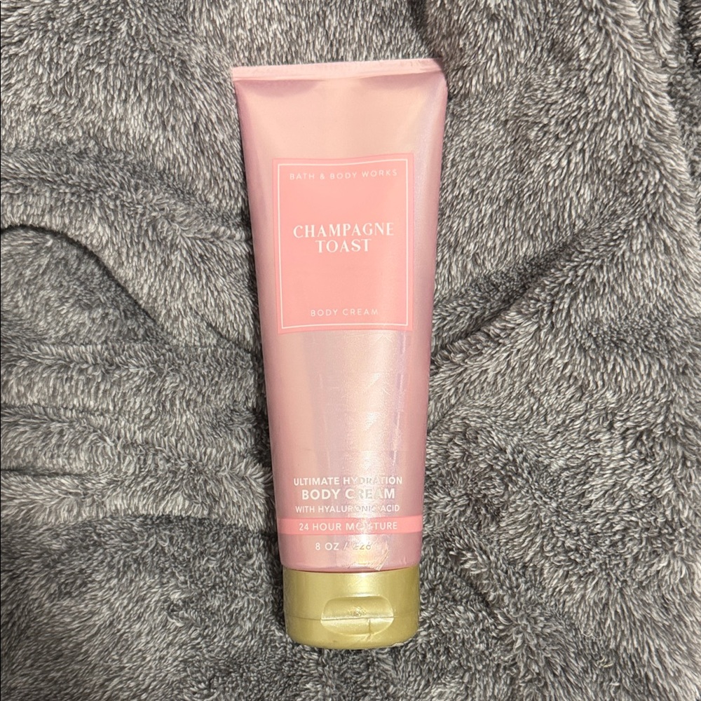 Bath & Body Works Pink & Gold Champagne Toast Body Cream